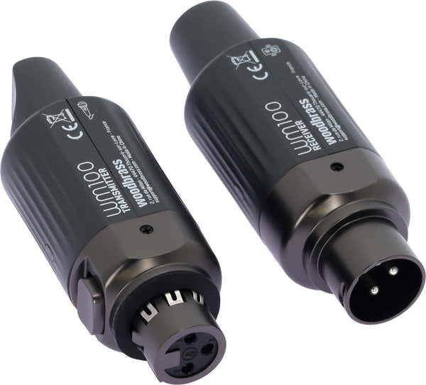 Woodbrass WM100 UHF Draadloos Systeem Plug-in Voor Dynamische Microfoon