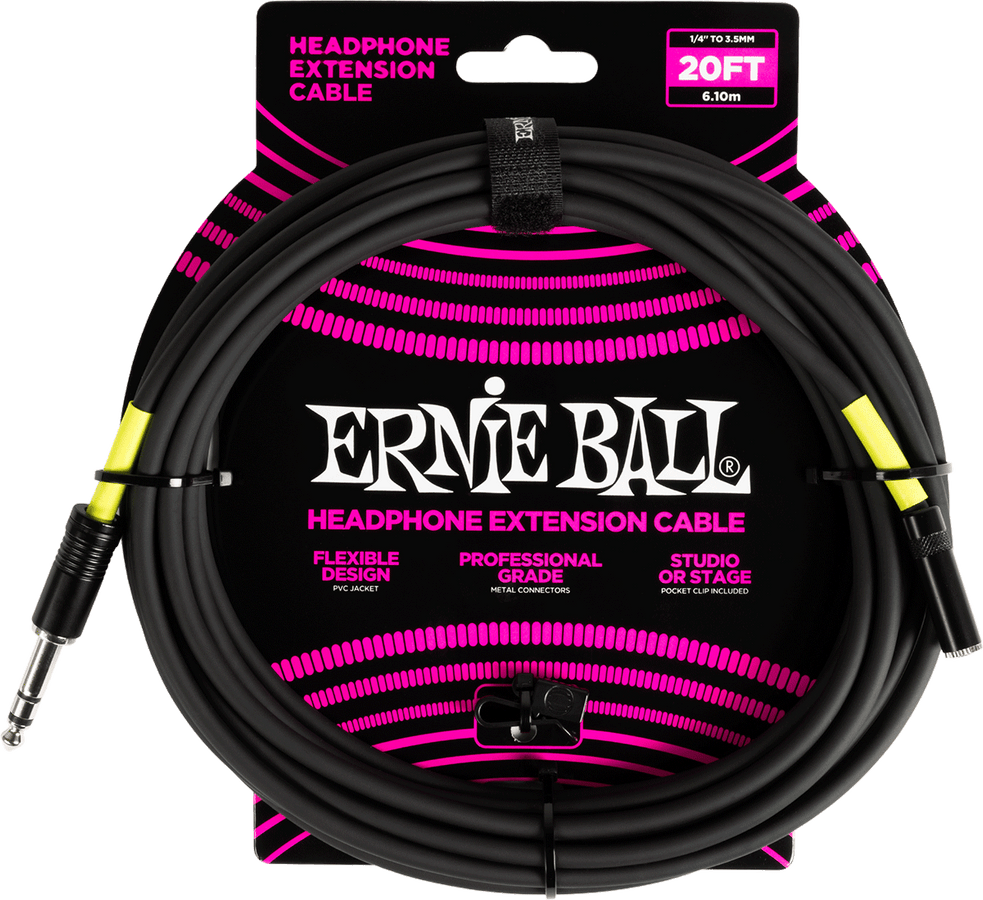 Effects Rallonge Stéréo Jack Vers MINI-jack 6M Noire