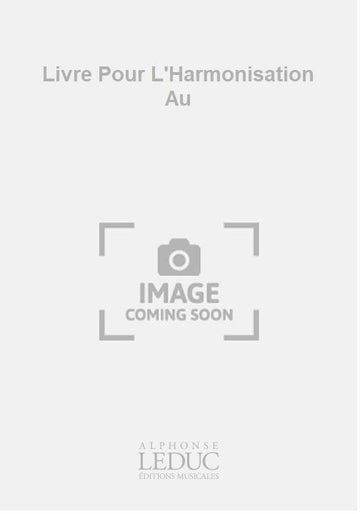 Livre Pour L'Harmonisation Au