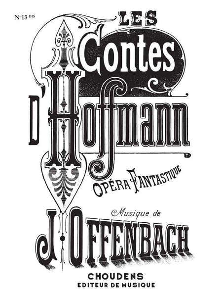 OFFENBACH J. - BARCAROLLE (?LES CONTES D'HOFFMANN?)