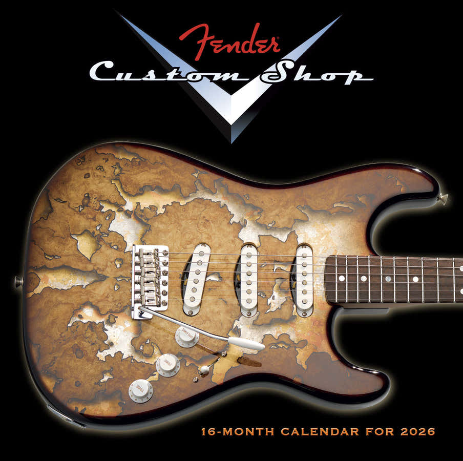 Calendrier Fender Custom Shop 2026