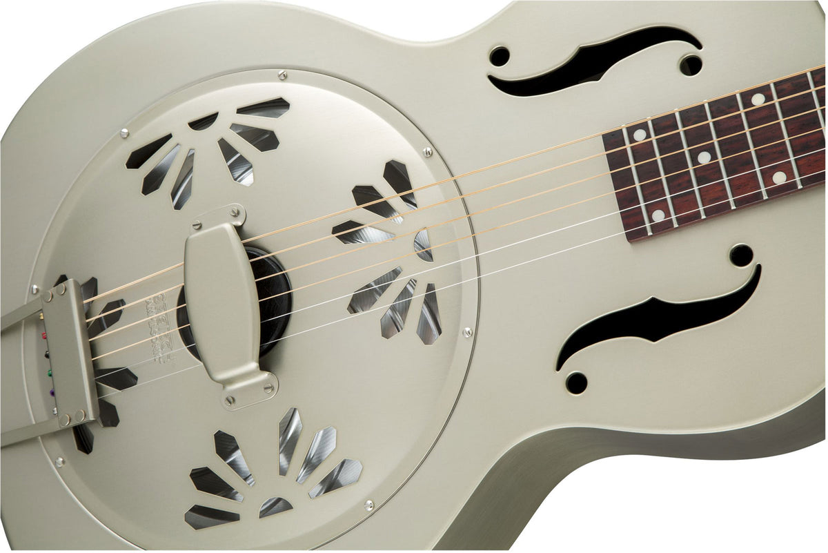 G9201 Honey Dipper Resonator met ronde hals en biscuit-cone, Shed Roof