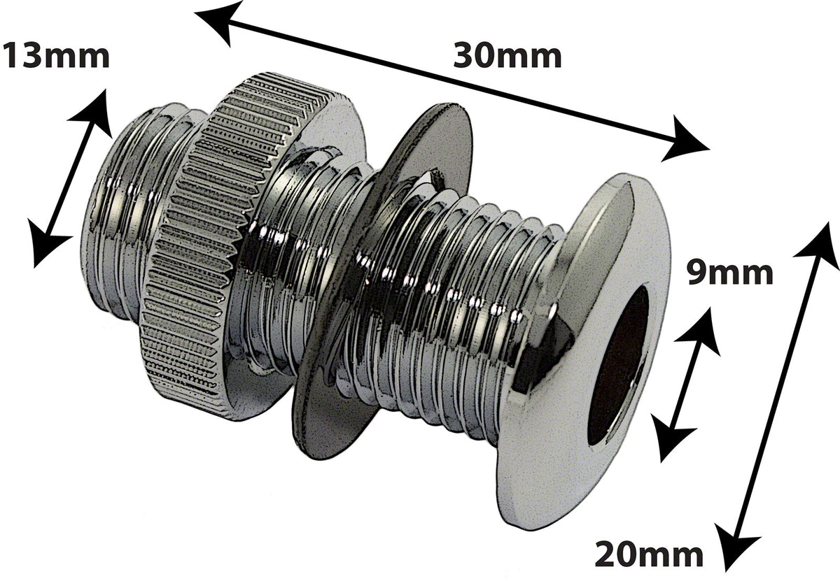 AVH4 - Ontluchtingsdoorvoer Spuitgegoten 30mm