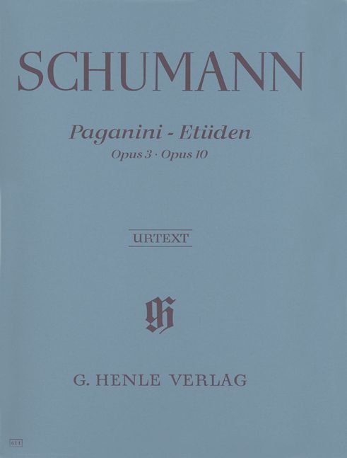 Schumann R. - PAGANINI-studies Op. 3 And Op. 10