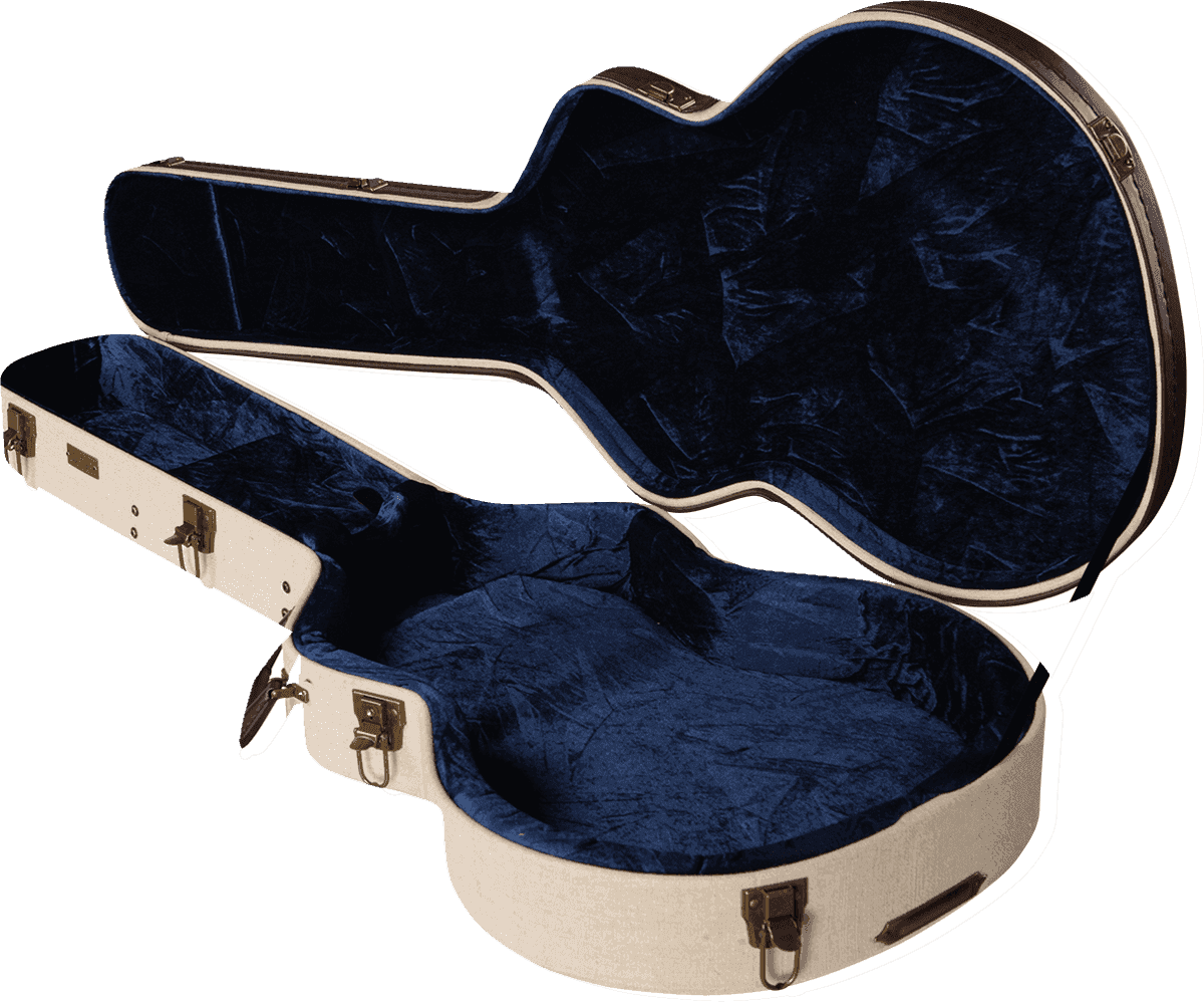 Semi-Hollow Deluxe Houten Koffer Beige - GW