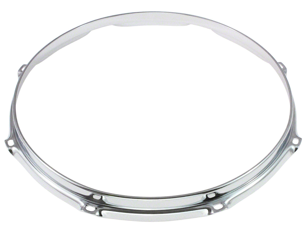 HS23-16-8 - 16" 8 HOLES 2.3MM S-STYLE TRIPLE FLANGE DRUM HOOP