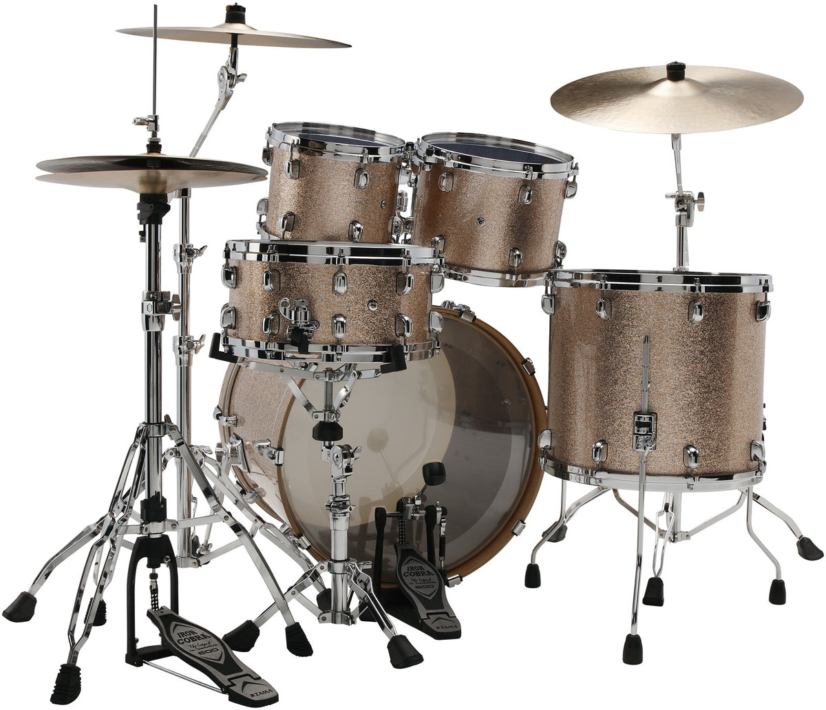 WBR42S-VCS - Starclassic Walnut/Birch Stage 22" Vintage champagne met glinstereffect