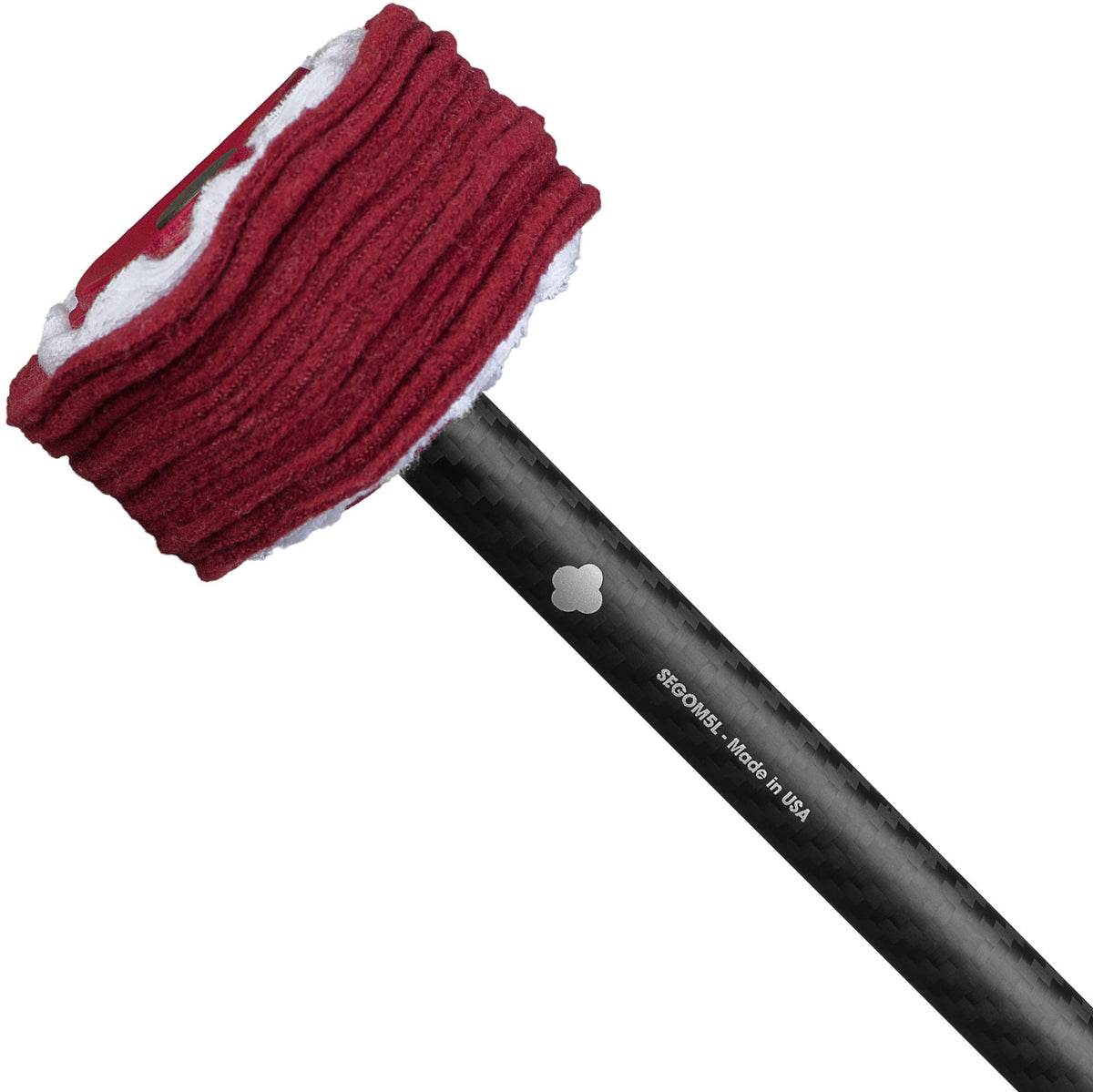 Gong Mallet Vikrampal Fine Touch Soft - Large, Burgundy