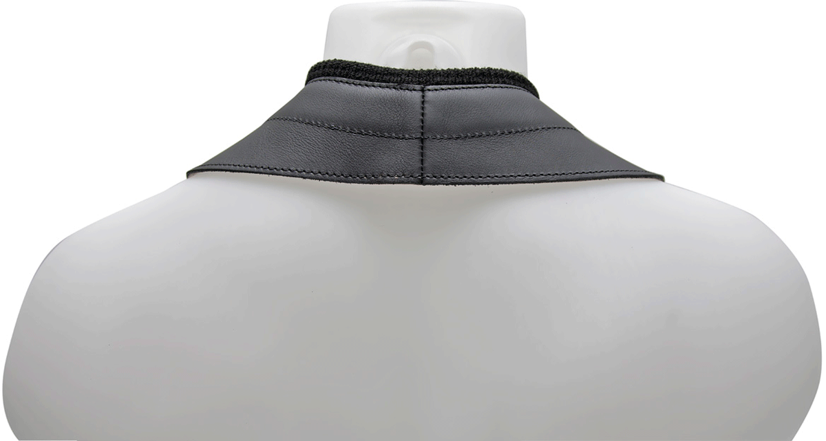 Cordon Yoke Zen Noir (taille XL) - Mousqueton Métal - Sax Alto/ Ténor