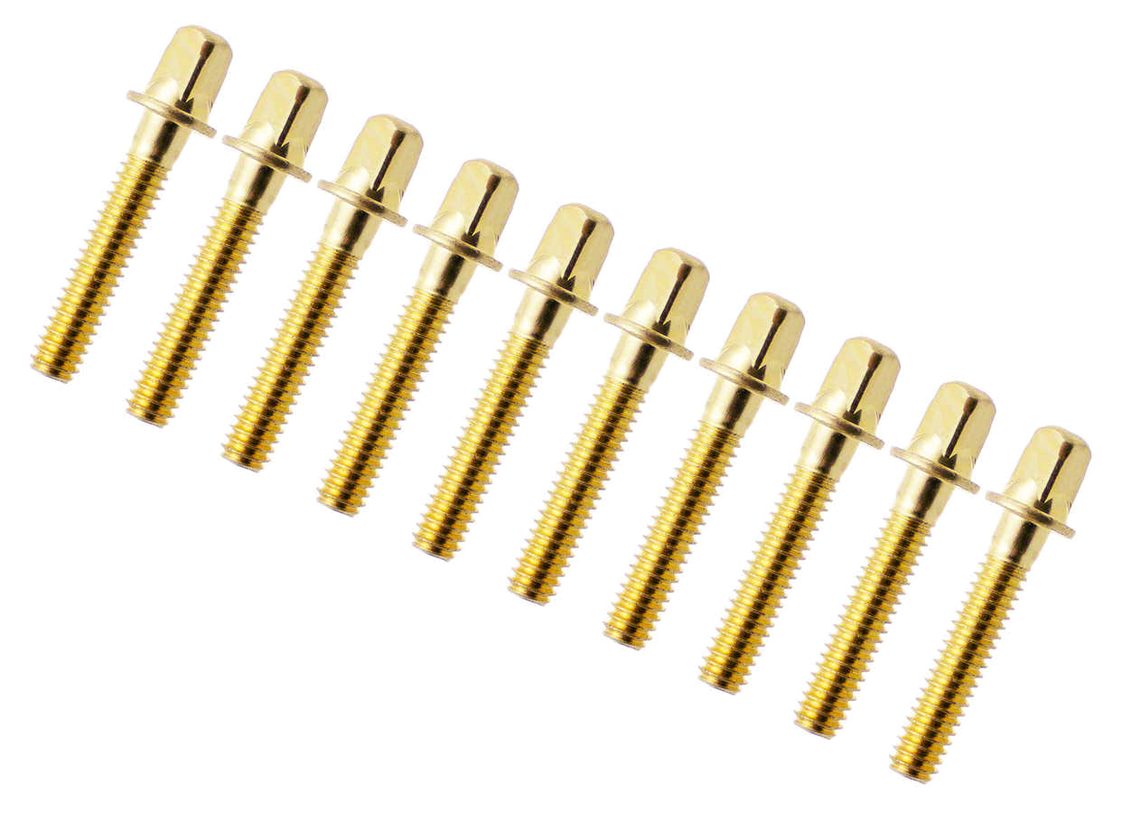 TRC-28-BR - Tirant 28mm Dor - Filetage 7/32" (X10)
