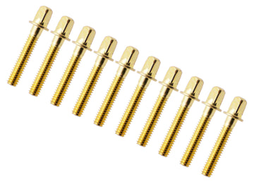 TRC-28-BR - 28MM TENSION ROD BRASS - 7/32" THREAD (X10)