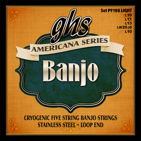 GHS Banjo Americana Light 10-11-13-20-10