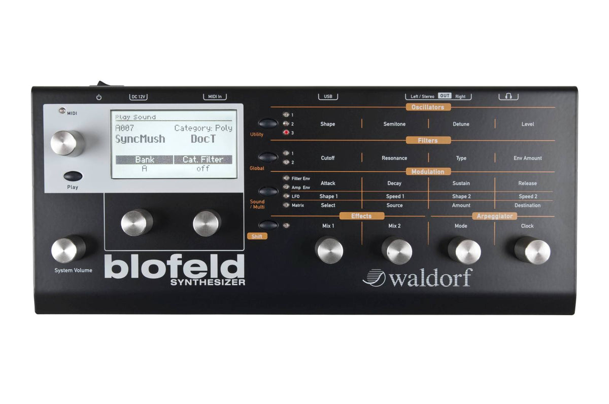 Waldorf Blofeld Desktop Noir