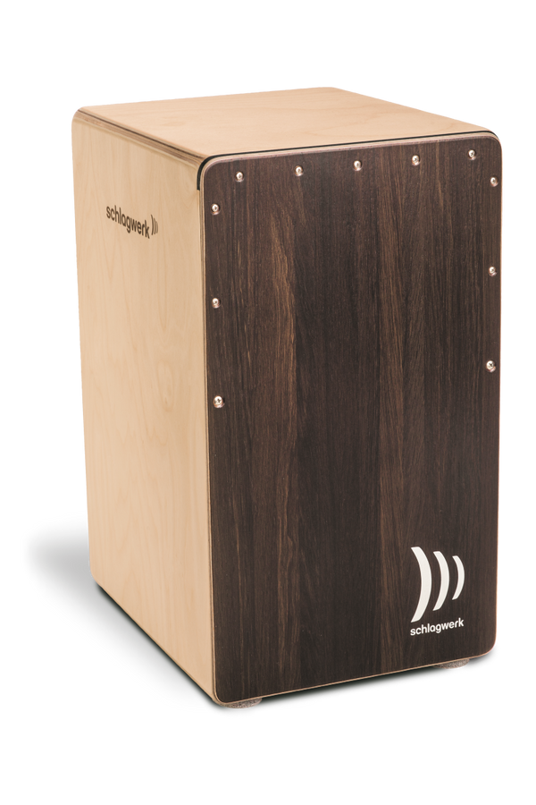CP408ST 2-in-1 Snare Cajon Donker Eiken Soft Touch