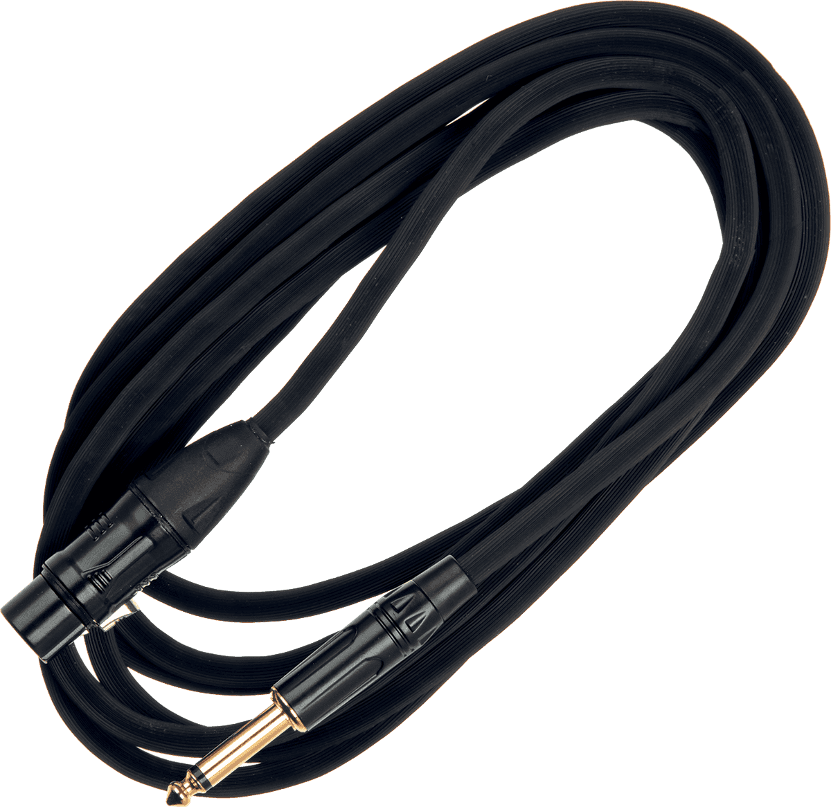 JUSTFJM10 Cable Micro XLR Femelle Jack Mono 10M