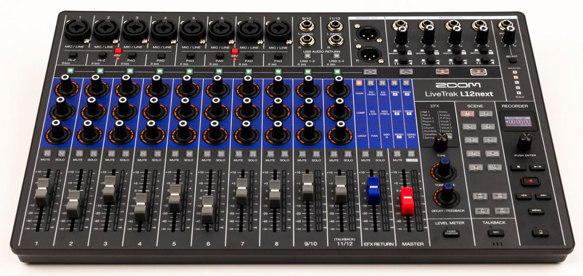 Zoom LiveTrak L12next