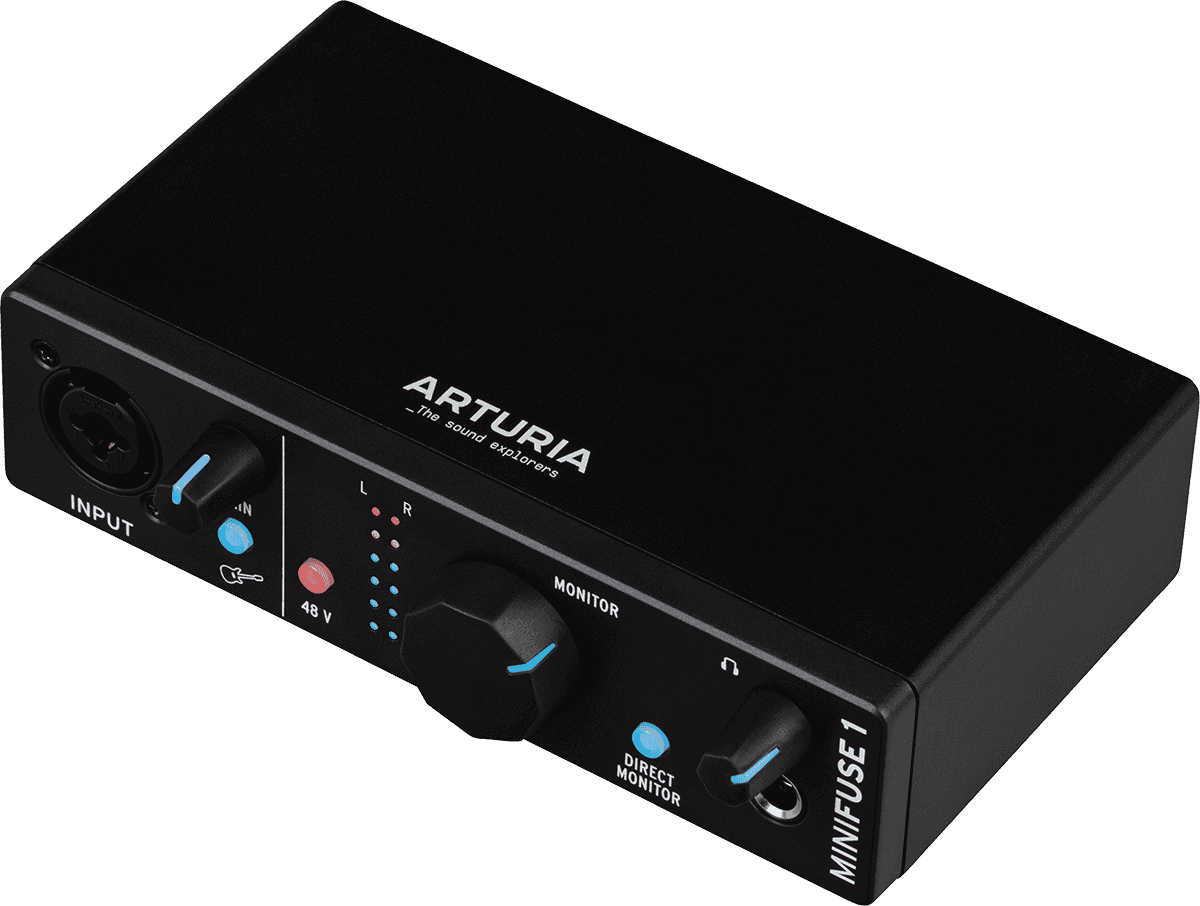 MiniFuse 1 Zwart