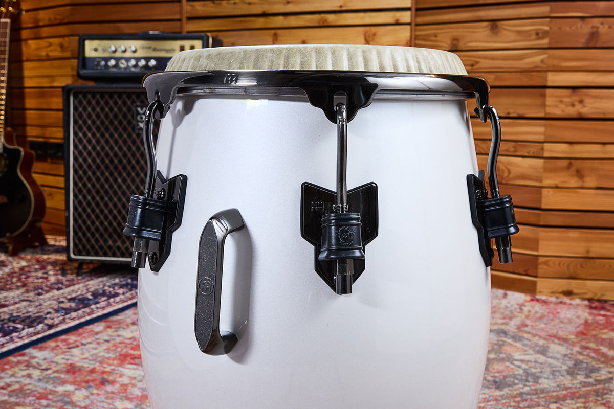 Artist Series Roberto Serrano Conga 11 3/4" /REMO® Fiberskyn Heads - Pearl White
