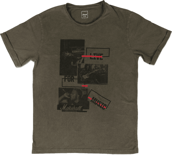 "XL" T-shirt Marshall Live For Music