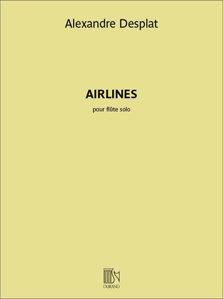 Desplats Alexandre - Airlines - Flute Traversiere