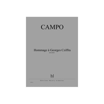 Campo - Hommage À Georges Cziffra - Piano