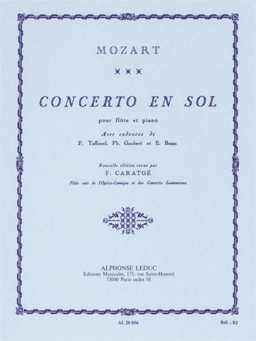 W.A. Mozart Concerto In G