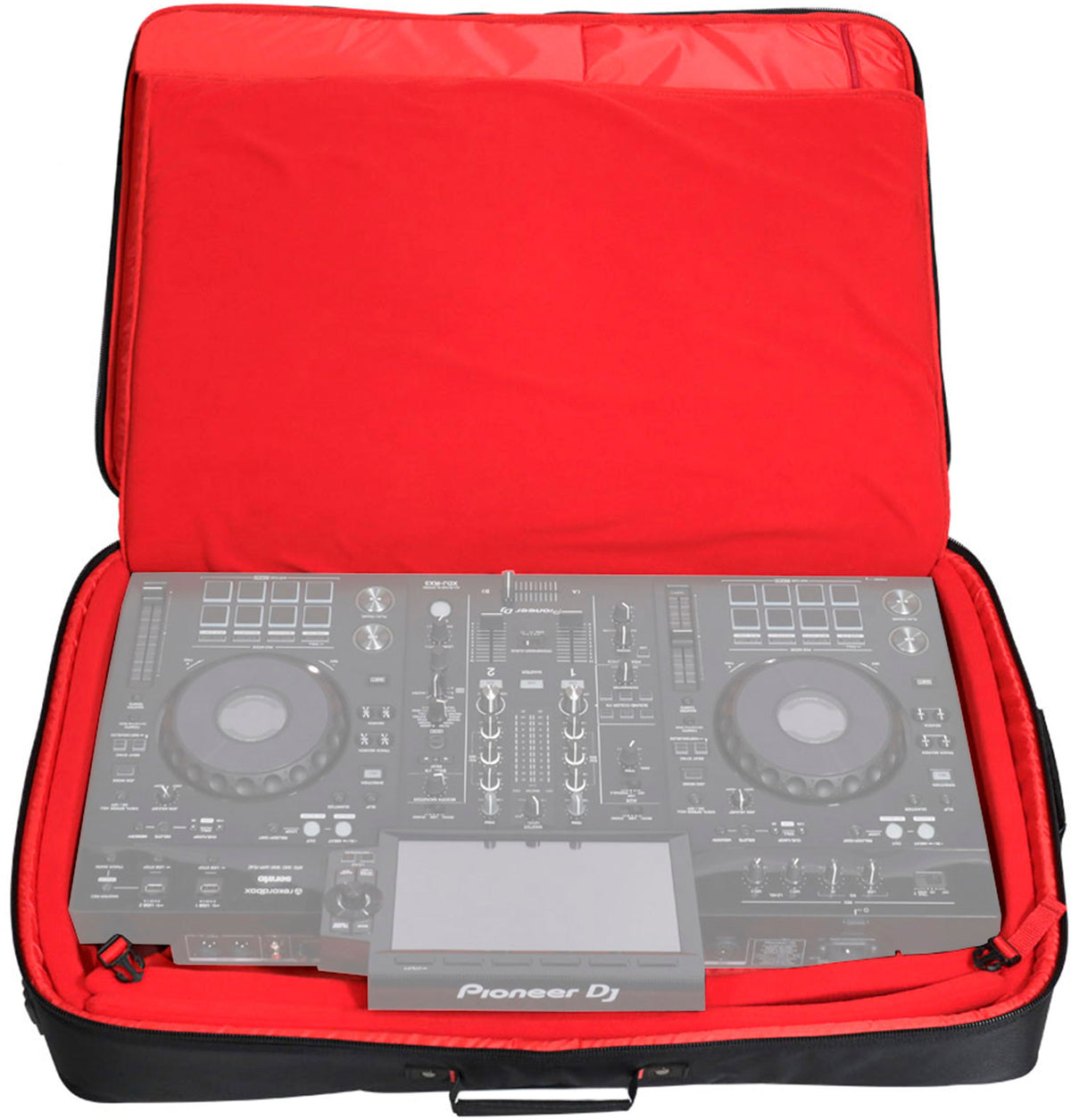 K-Max Plus MK2 grote tas voor DJ-controller met 4 kanalen
