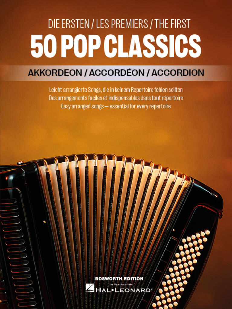 50 Pop Classics Accordéon