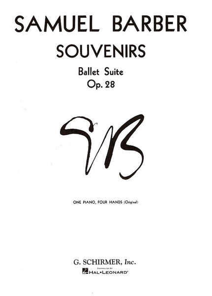 Samuel Barber - Souvenirs Op.28 - Piano Duet