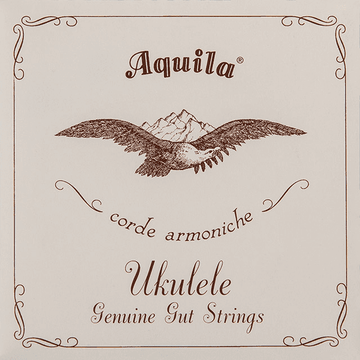 Natuurdarm Soprano-Ukulele Set,GCEA Hoge G