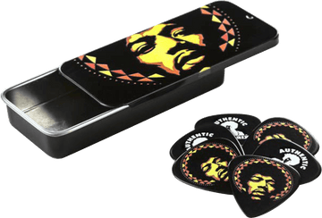6 x Jimi Hendrix Aura Mandala Heavy Blik