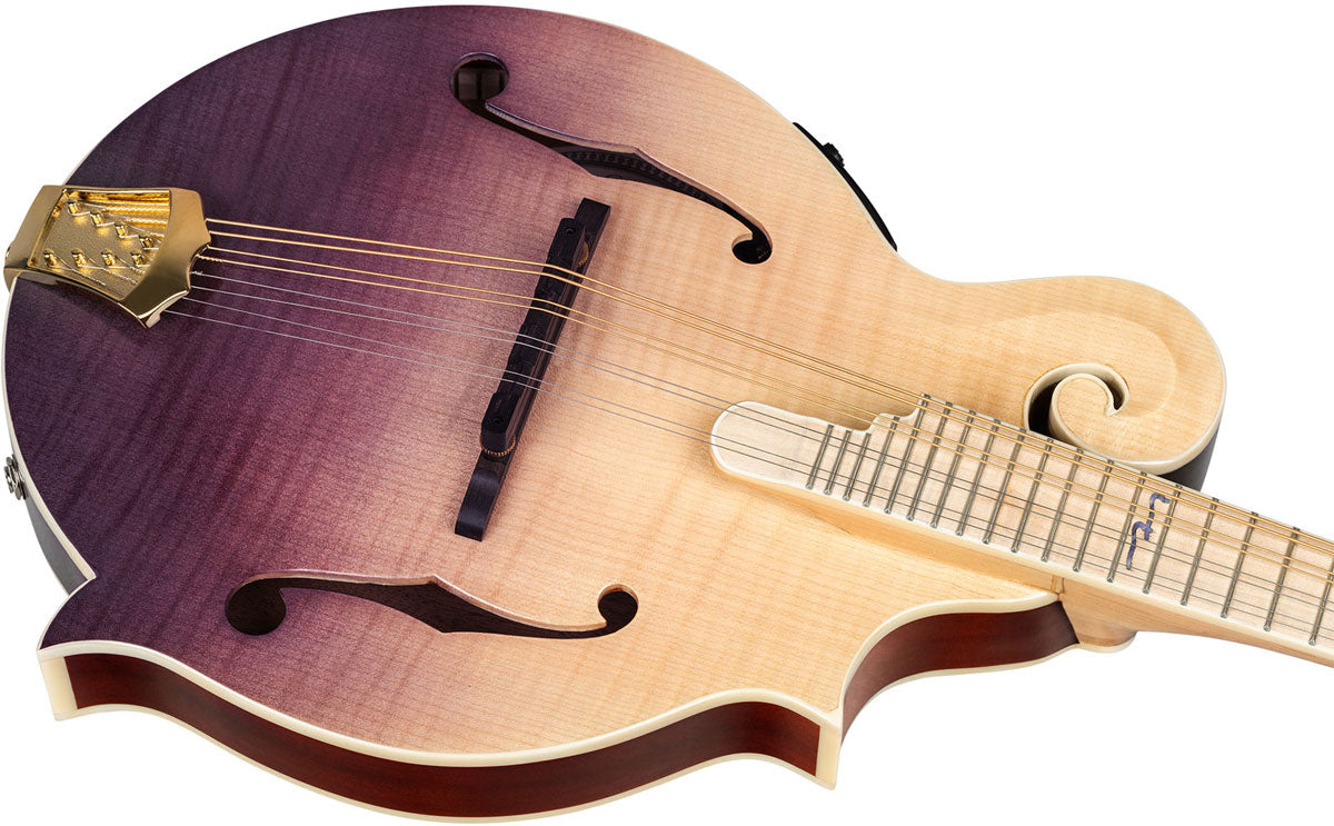 Americana F-Style Mandoline + Croco-leren koffer