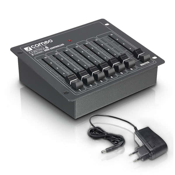 Cameo BESTURING 6 - 6-KANAALS DMX-CONTROLLER