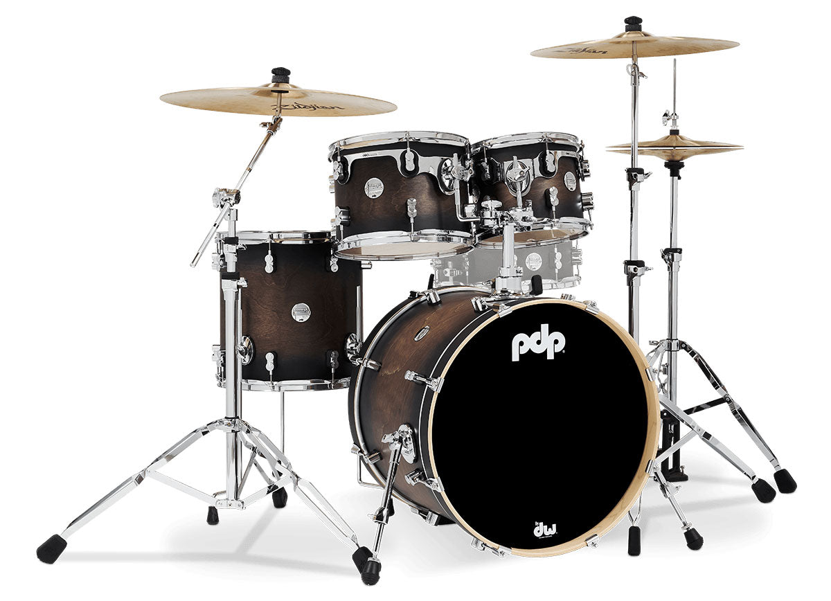 Fusion 20 Concept Maple Satin Charcoal Burst