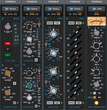 UAD Luna API Vision Console Emulation Bundle