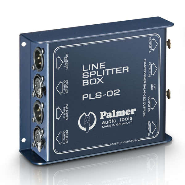Palmer PLS02 PRO - 2-KANAALS LIJNSPLITTER