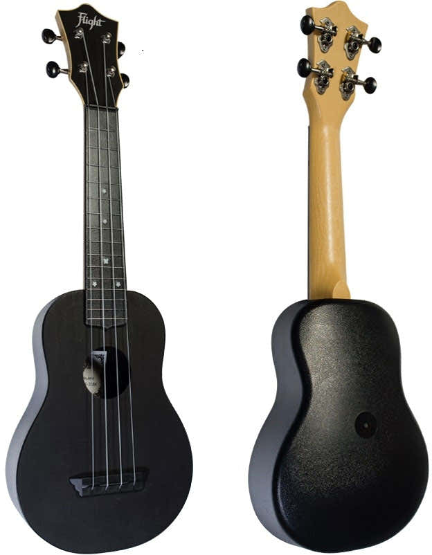 Flight: TUS35 ABS Travel Ukulele - Black