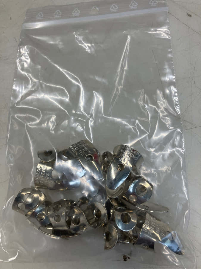 36R Nickel Silver Onglets, Sachet De 20, 0.025 Mm - Stock B