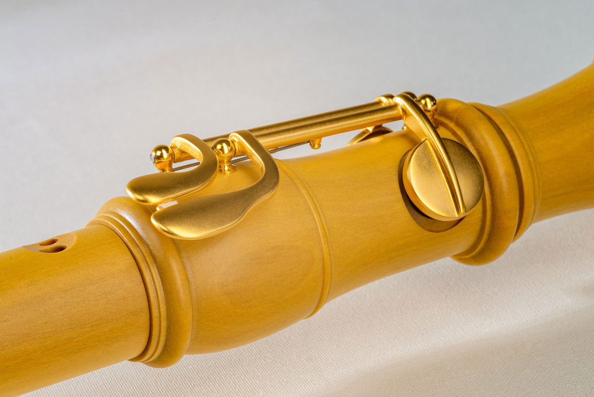 Denner Tenor met Dubbele Klep 5432 - Castello-Buxus (barokke vingerzetting)