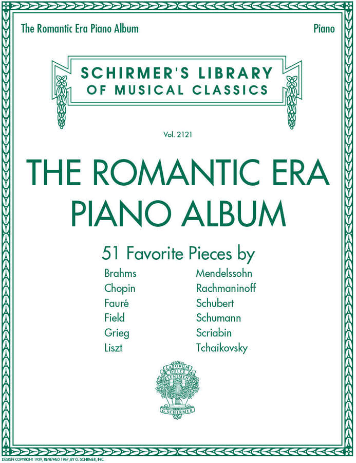 Pianoalbum uit de romantiek