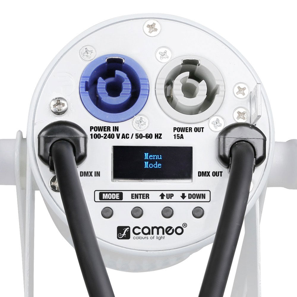 Q-SPOT 15 RGBW WH - SPOT COMPACT LED RGBW 15 W WIT DOOS