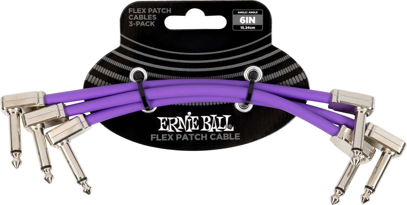 Cable Patch Flex 15CM - Pack 3 Violet