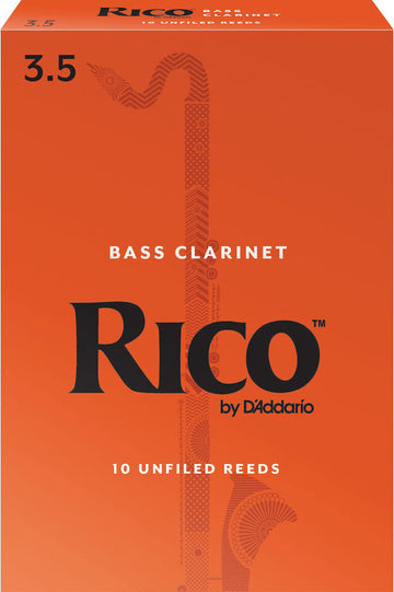 REA1035 - RICO ROYAL BAS KLARINET RIETEN 3.5 AANTAL PER VERPAKKING 10