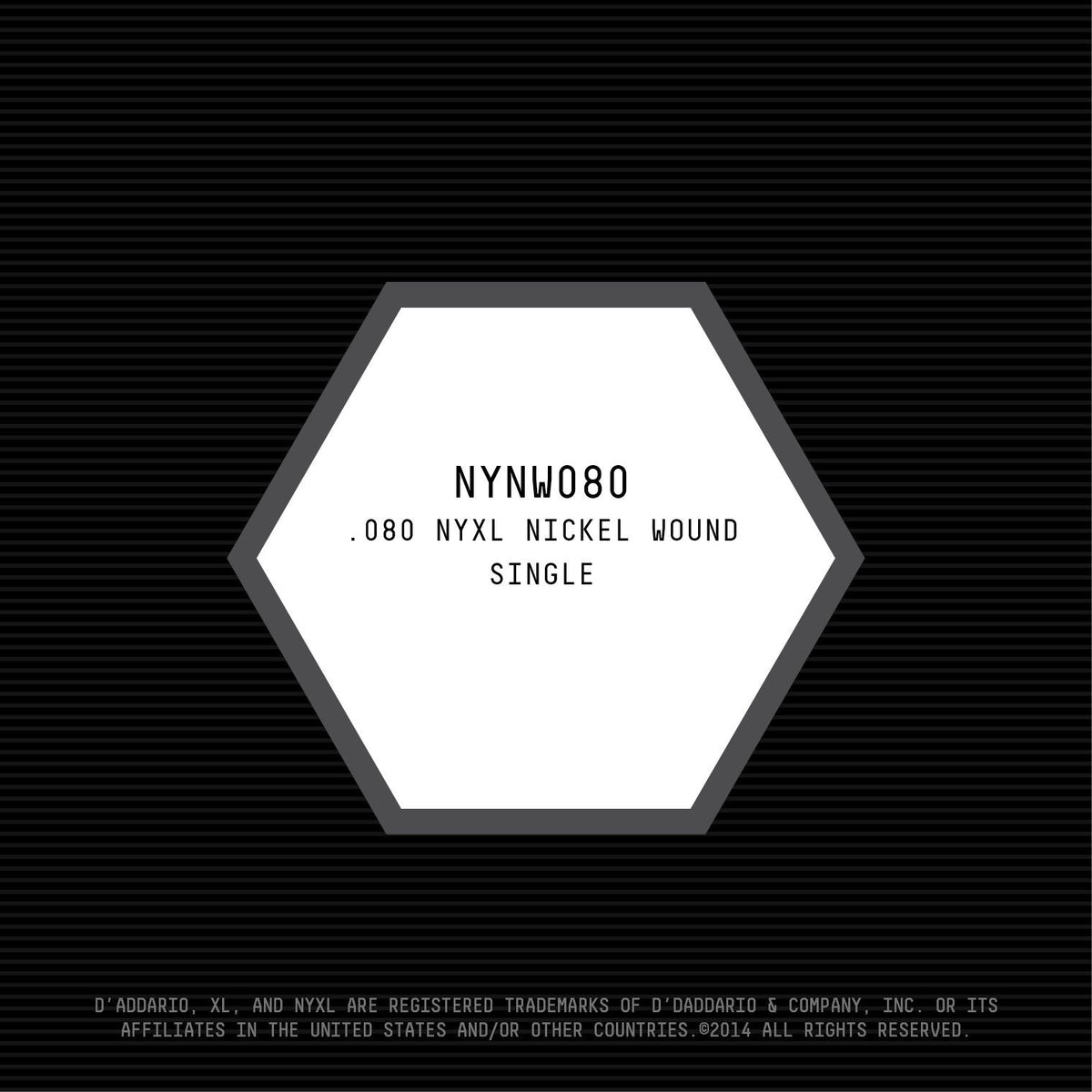 NYNW080 Corde Nickel Wound Tirant 80