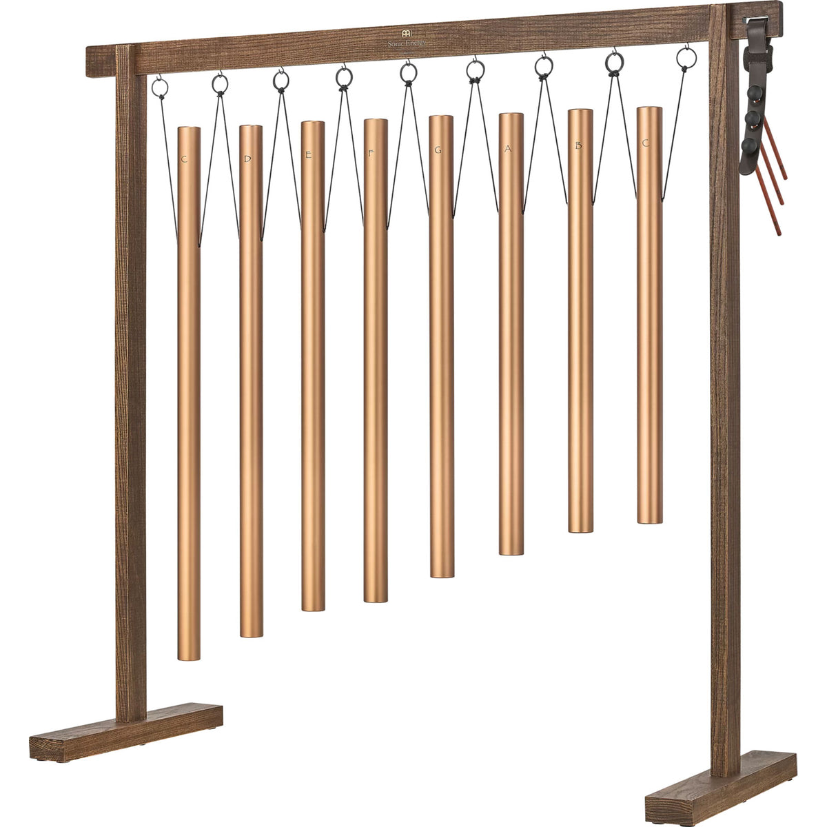 SBTSETM - Tube de bain sonore 8 pièces 440 Hz Bronze