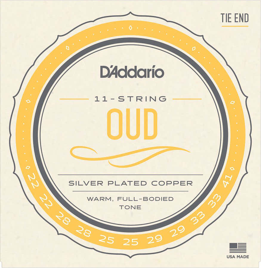 Jeu de 11 cordes pour Oud EJ95 D'addario