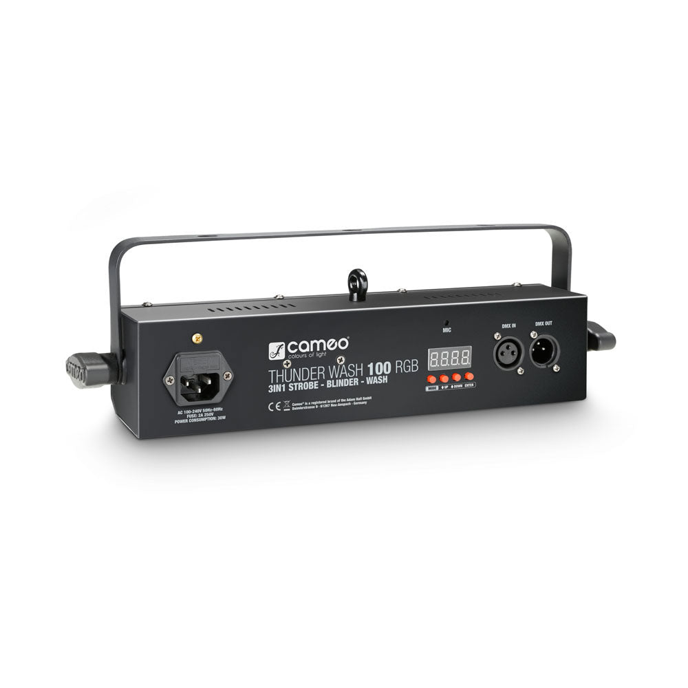 Thunder Wash 100 Rgb - Projecteur 3 En 1 (Strobe Blinder Wash) 132 Leds 0,2 W Rgb