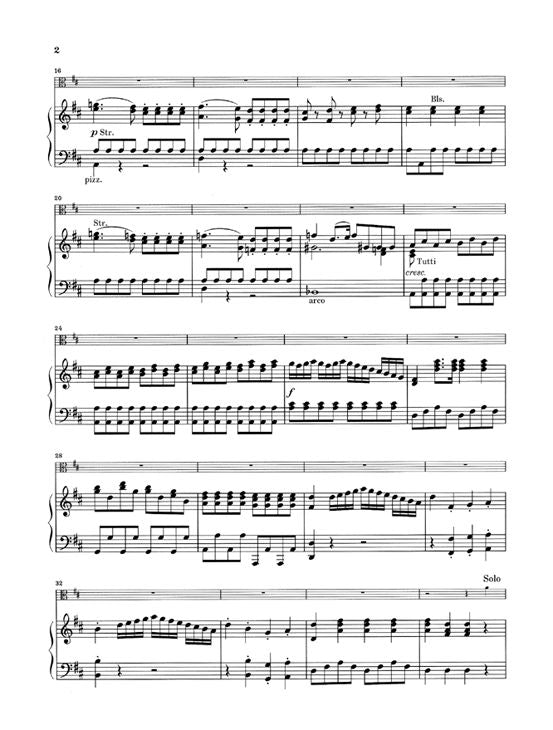 Hoffmeister F.a. - Viola Concerto D Major