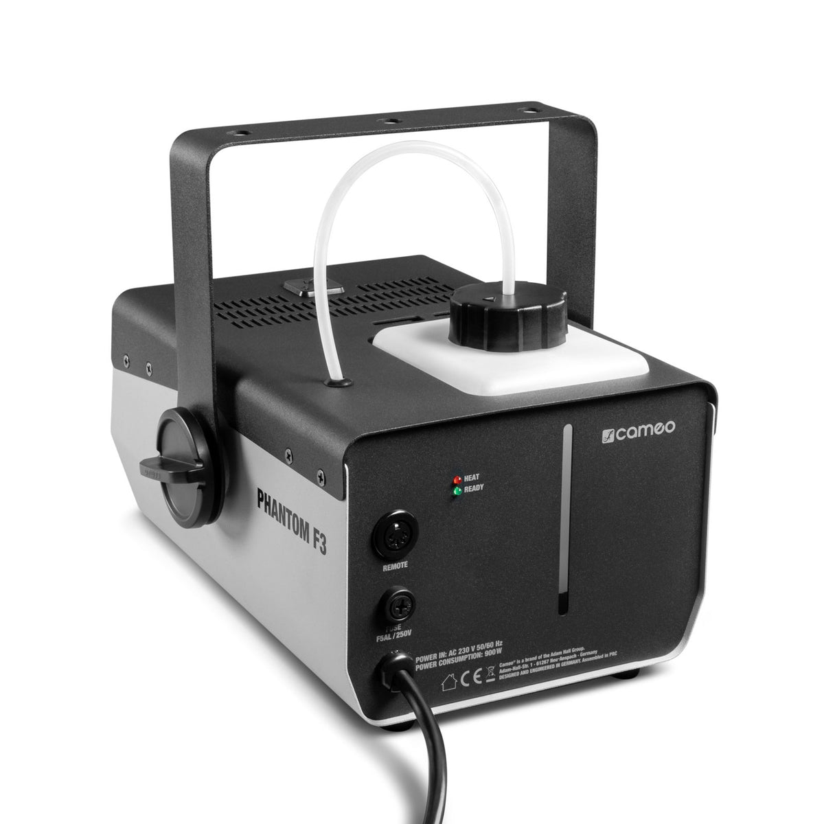 PHANTOM F3 - COMPACTE ROOKMACHINE 950 W MET TWEEKLEURIGE VERLICHTING