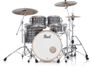 Masters Maple Gum Stage 22 GYROLOCK-l Black Oyster Swirl